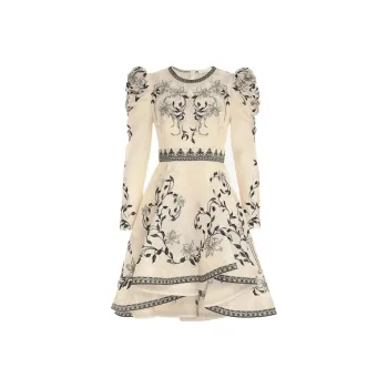Zimmermann Long-Sleeved Dresses Women's Beige