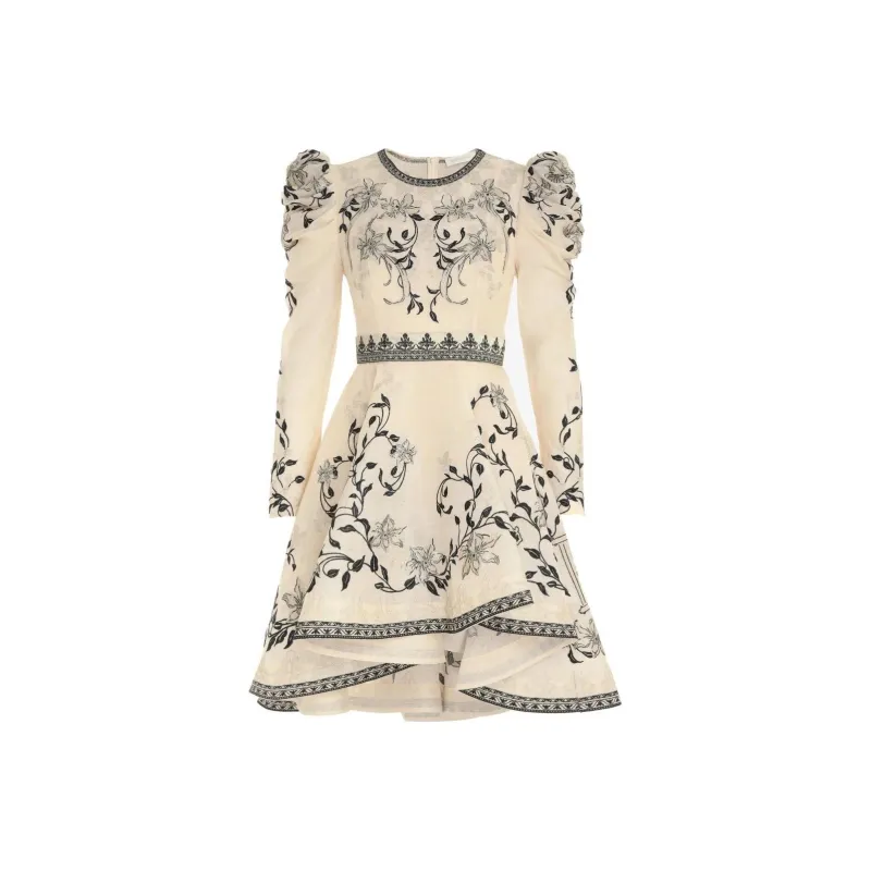 Zimmermann Long-Sleeved Dresses Women's Beige-0