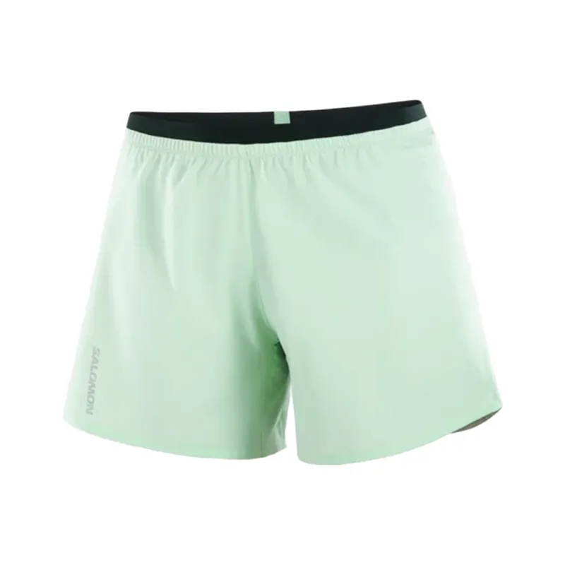 SALOMON CROSS 5' Casual Shorts Women's Light Green-0