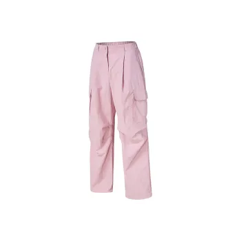XEXYMIX Cargo Pants Women's Light Pink