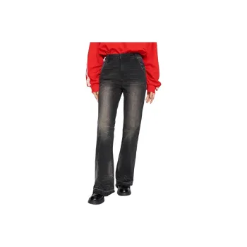 Lee x IndiGO X ANGEL CHEN Jeans Women's Black Gray