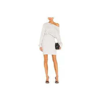 Rta Long-Sleeved Dresses Women's Gray