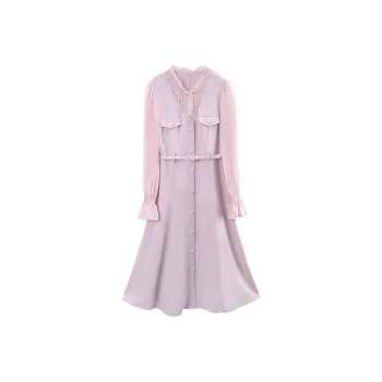 A Paradise For Awakening Long Sleeved Dresses Women's