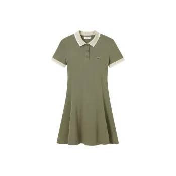 LACOSTE Short Sleeved Dress Women's