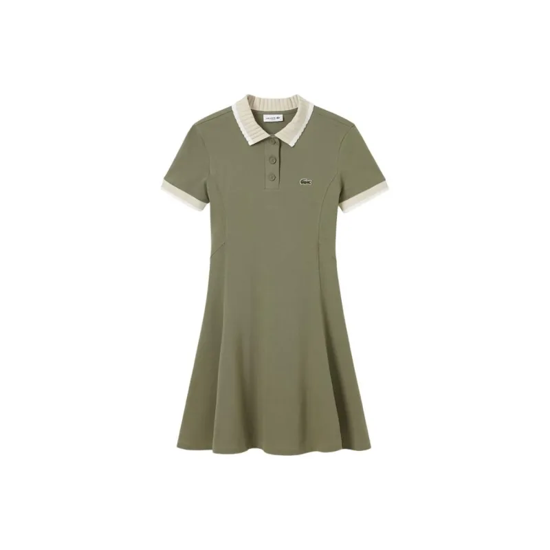 LACOSTE Short Sleeved Dress Women's-2