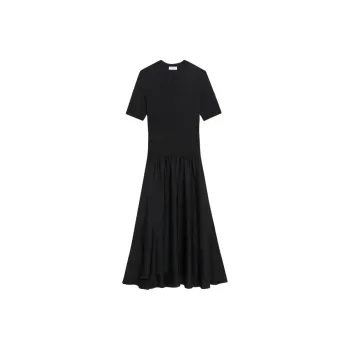 THEORY THEORY Designer Co-authored Collection Dress Women's Classic Black
