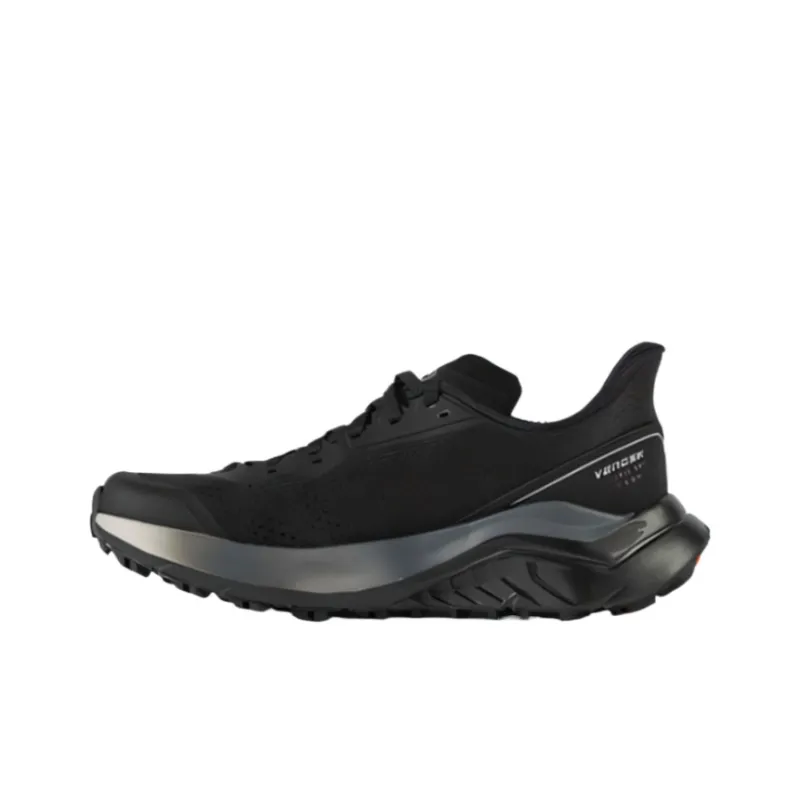 ROSSIGNOL Cushioning, Slip Resistant, And Abrasion Resistant Low Top Running Shoes Women's Black-1