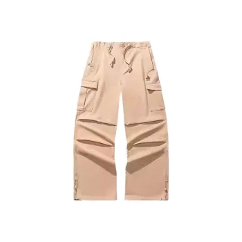 Anta x Kirsh Life Collection Cargo Pants Women's Cream Apricot Coffee