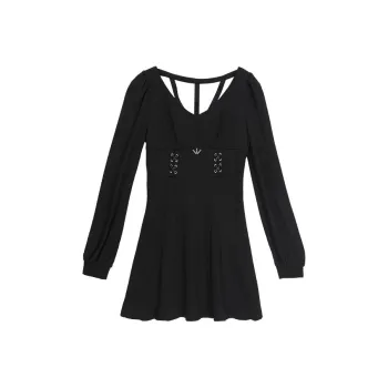 BOY BY BOY Long Sleeved Dresses Women's Black