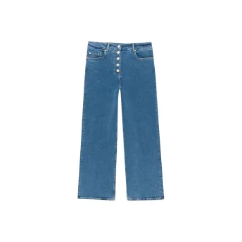 Paul Smith High Waisted Cropped Jeans