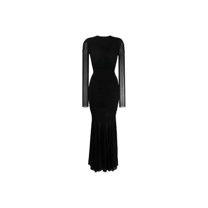 PHILOSOPHY DI LORENZO SERAFINI Long-Sleeved Dresses Women's Black-0