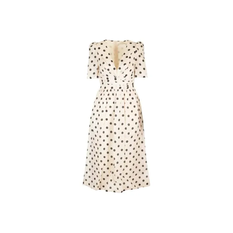 Zimmermann Short Sleeved Dress Women's White-0