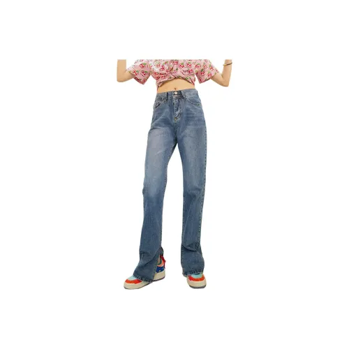 Seven Up And Nine Down Jeans Women's Dark Blue