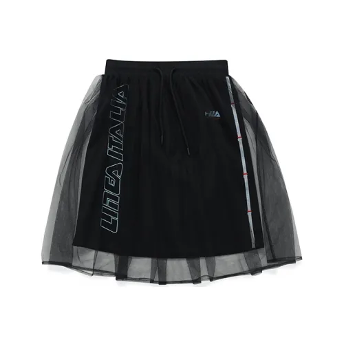 FILA FUSION Casual Short Skirts Women's Pitch Black