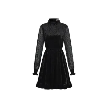 RARE Long Sleeved Dresses Women's Black