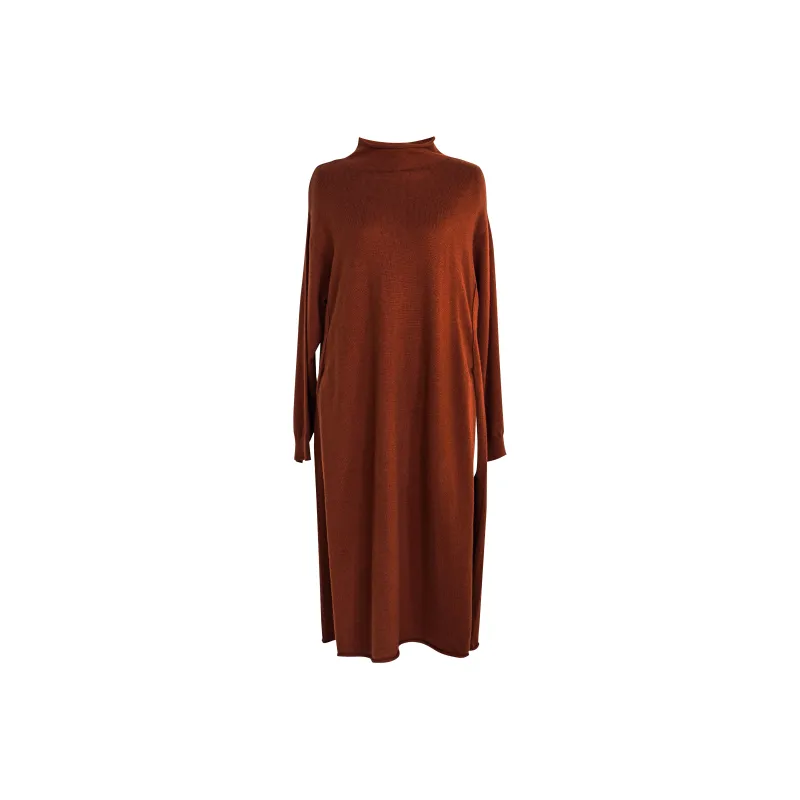 ROEYSHOUSE Long Sleeved Dresses Women's Caramel-0