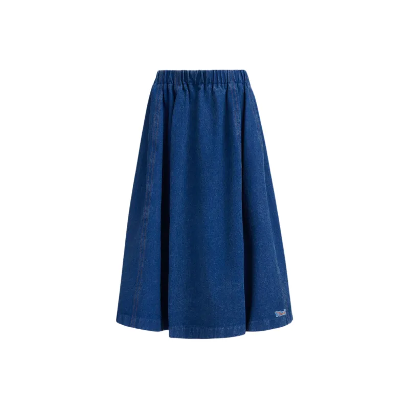 MARNI Denim Long Skirts Women's Blue-0