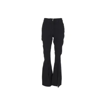 Givenchy Logo Plaque Flared Jeans