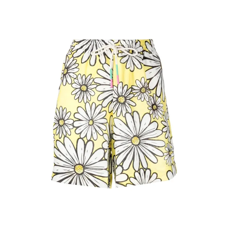 MIRA MIKATI Floral-print Two-pocket Short Shorts-0