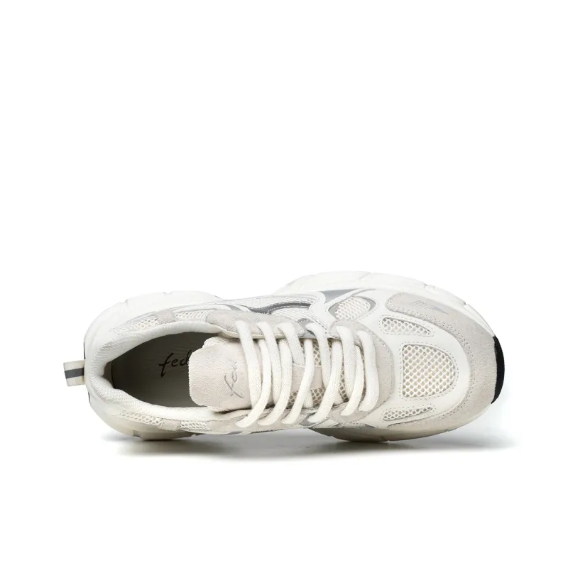 FED Breathable And Lightweight Low Top Chunky Sneakers Men's-10