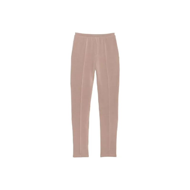 Victoria's Secret PINK VS Sport Knitted Sports Pants Women's Velour Brown-0
