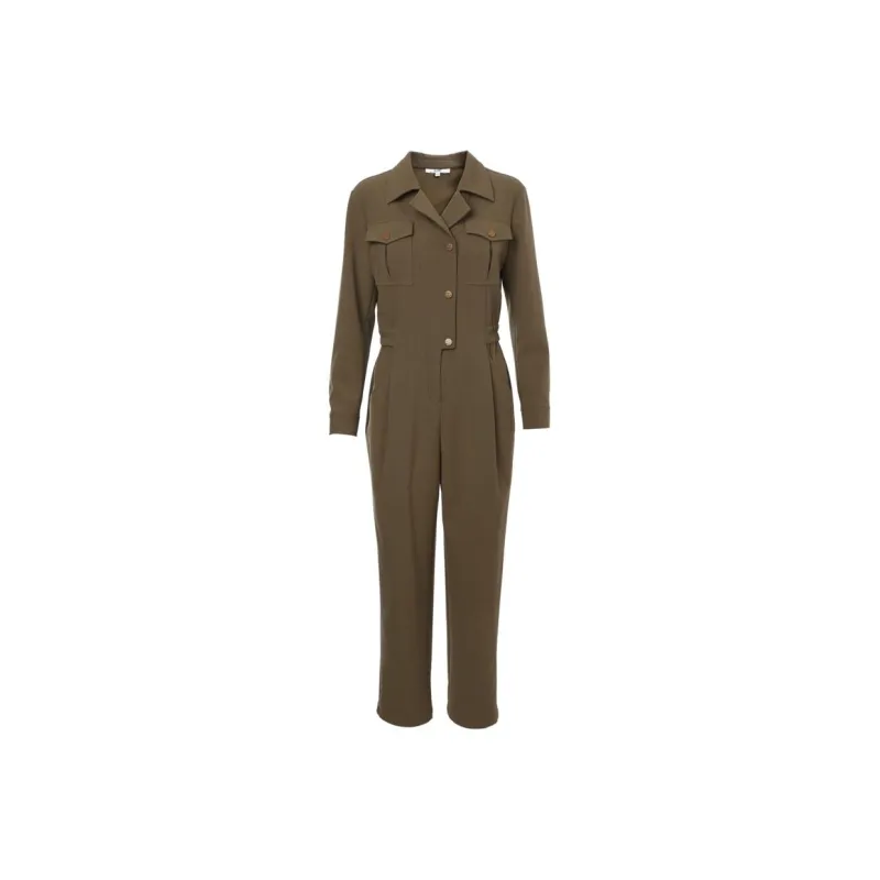 XII BASKET Jumpsuit Women's Green-0
