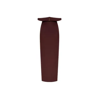 Jacquemus Casual Long Skirts Women's Brown