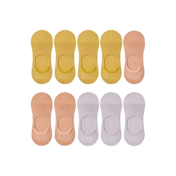 Cotton Gene No Show Socks Women's 10 Pack