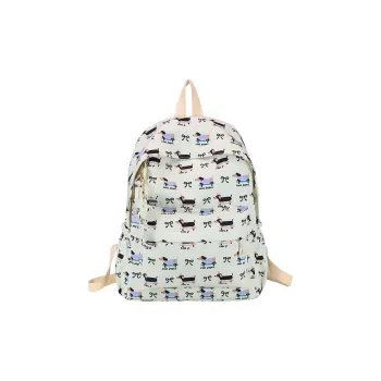 URBAN FOREST Nylon Backpack Women's White/Pink/Purple/Blue