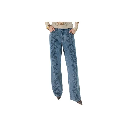 WULISHAONIAN Jeans Women's Denim Blue