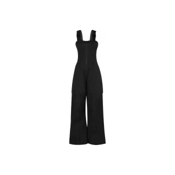 Ballistocardiogram Overalls Women's Black