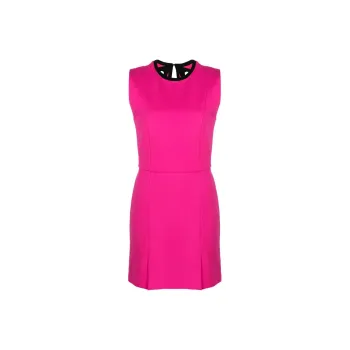 MSGM Slim Fit Cut Out Mini Dress
