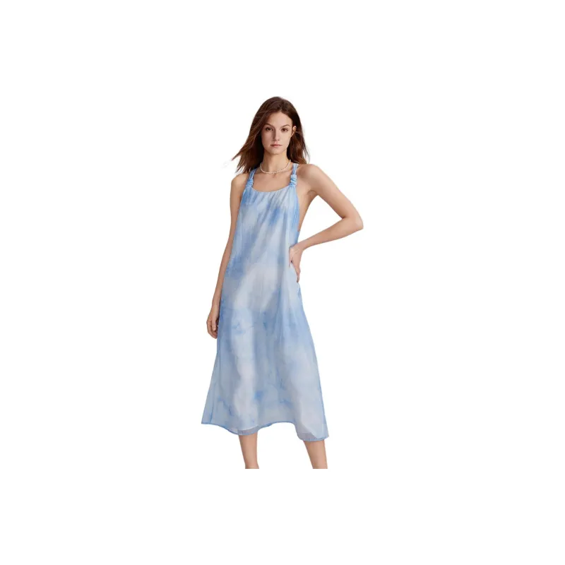 ELLE Slip Dresses Summer Women's-7
