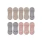 10-Pack (Khaki 4+Blue Gray 3+Light Pink 3)