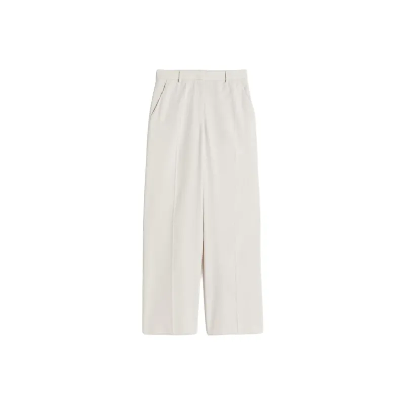 H&M Suit Trouser Women's Light Beige Gray-0