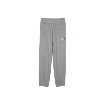 Skechers Colorful Knitted Sweatpants Women's Medium Heather Gray