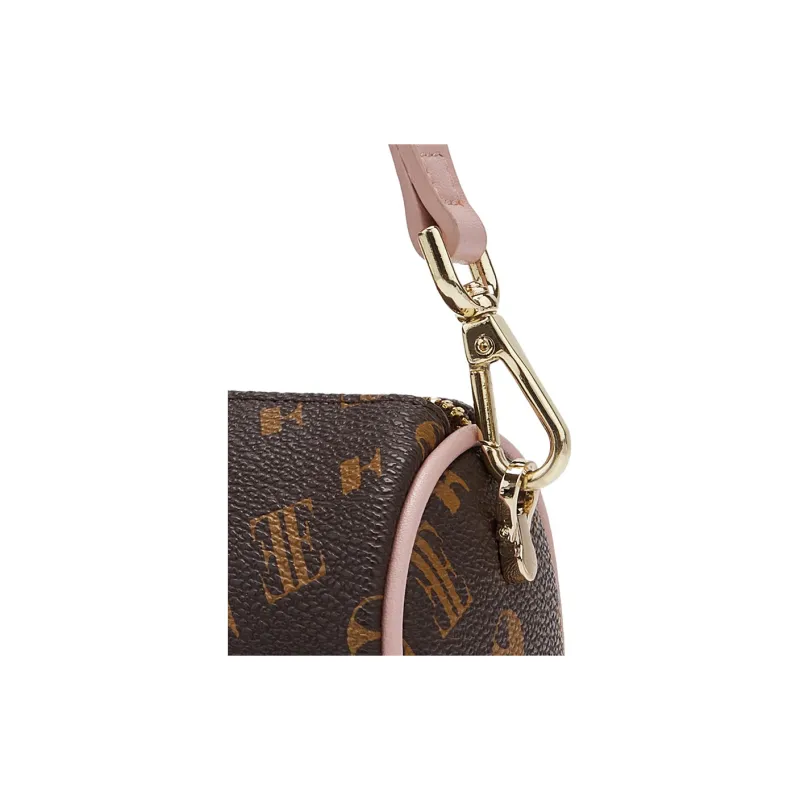 ELLE Synthetic Leather Cylinder Bag, Shoulder Bag Women's Multicolor-14