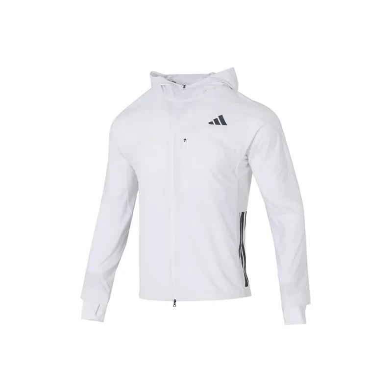 Adidas Adizero RUNNING Jacket Men's White-0