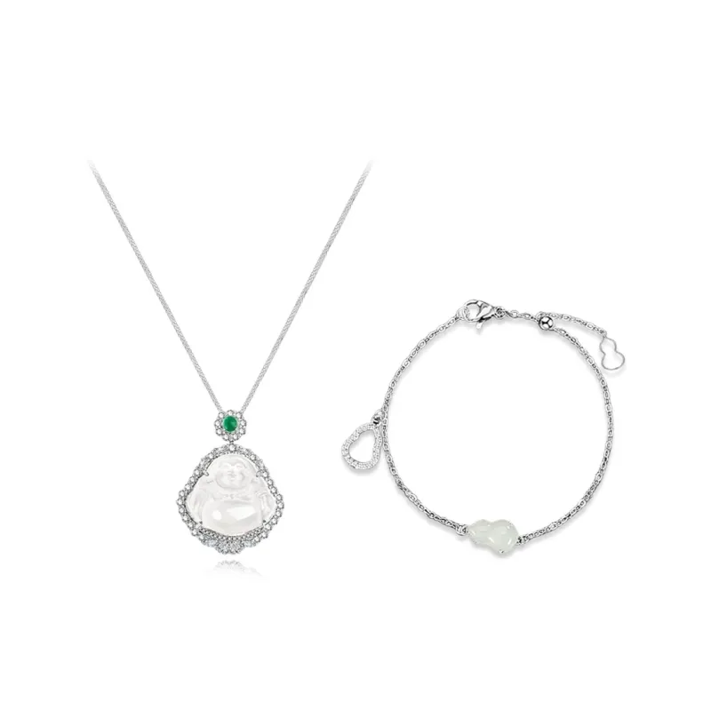 RINGLOVE Colored Glaze Necklaces Women's-0