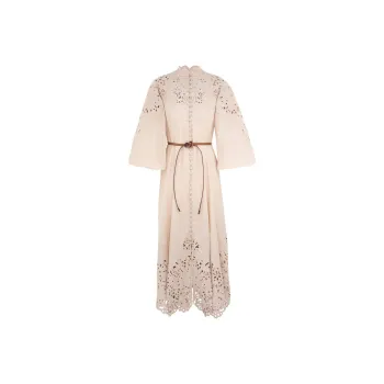 Zimmermann Wylie Embroidered Billow Dress