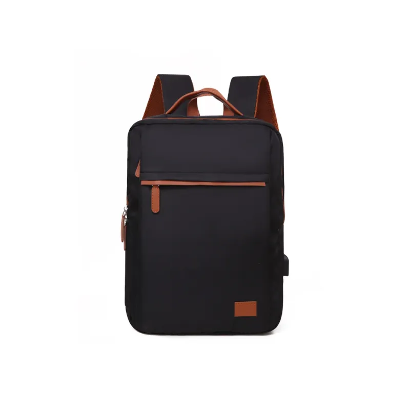 GEERDUN Oxford Backpack Unisex Ecru/Black-4