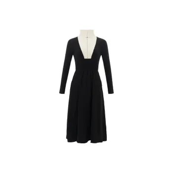 JESSYLINE Long Sleeved Dress Women's Black
