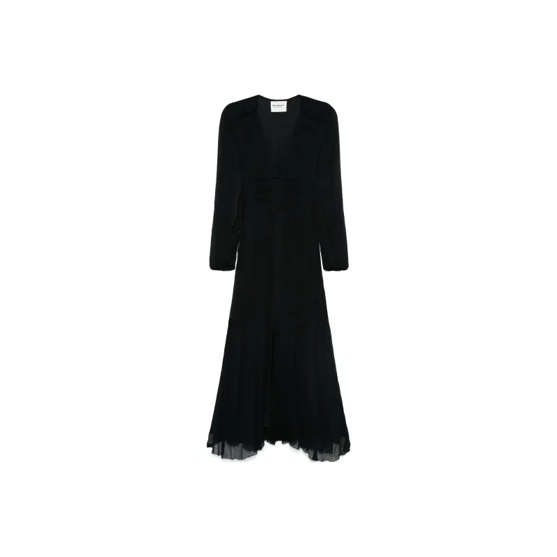 ISABEL MARANT ETOILE Amara V Neck Maxi Dress-0
