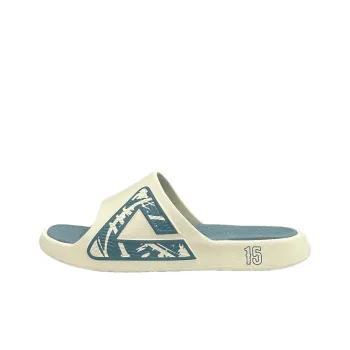 PEAK State Pole Guochuang Slippers Slip Resistant Odor Resistant Abrasion Resistant Slide Slippers Men's Yellow Green