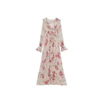 Blumarine Floral print Maxi Dress