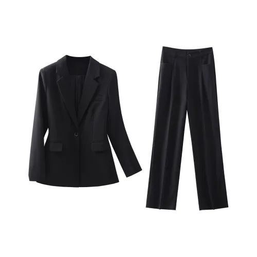 DonnaZilan Business Suits Women's Black