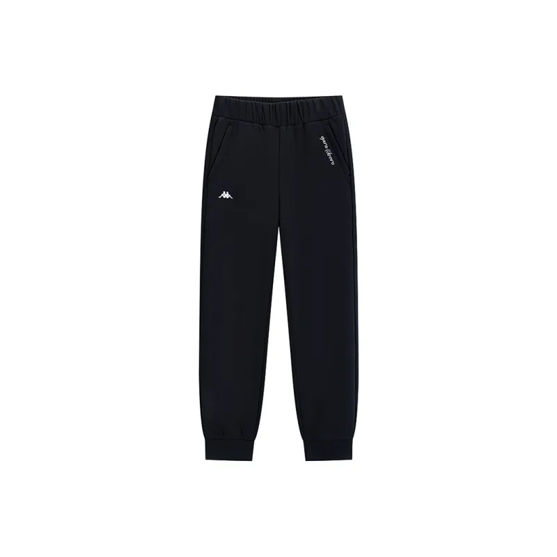 Kappa Knitted Sports Pants Women's Black-0