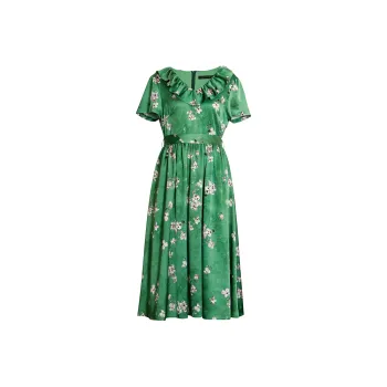 ROEYSHOUSE Short Sleeved Dress Women's Multicolor