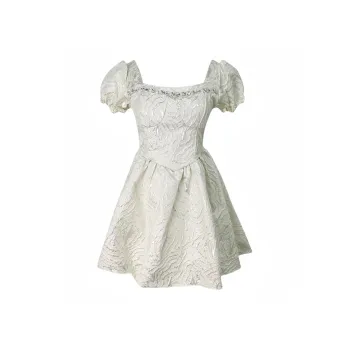 JOSR Short-Sleeved Dresses Women's Apricot