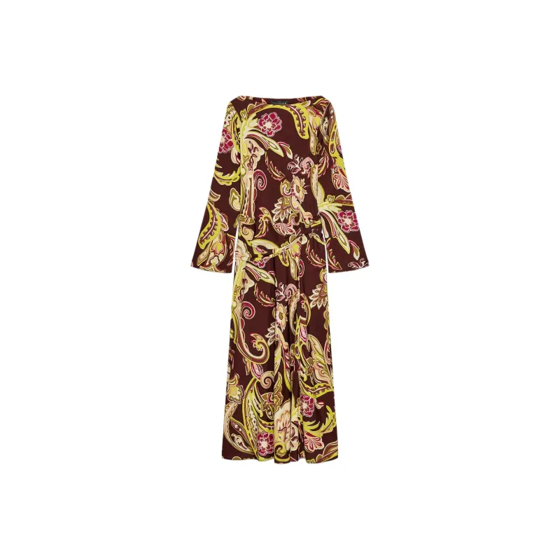ZARA Long Sleeved Dress Women's Multicolor-0